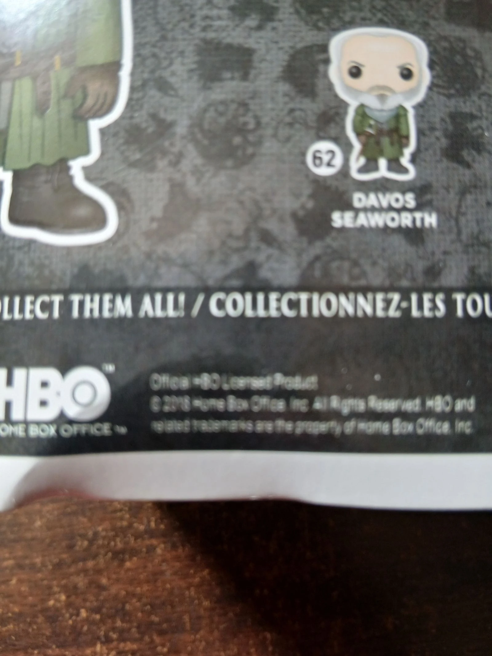 Funko pop juego de Tronos Davos Seaworth 62 – photo 3